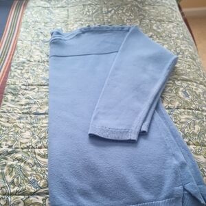 Talbots Light Blue Knit Top